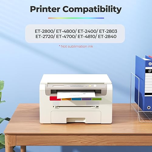 Miniatura 2 de 522 botellas de repuesto de tinta ET-2800 ET-4800 ET-2400 ET-2803 repuesto de repuesto de tinta para botellas de repuesto de tinta Epson 522