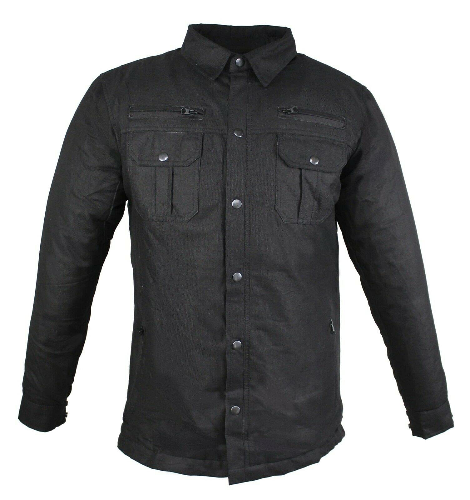 EURO STARS Camicia da motociclista Lumberjack in kev
