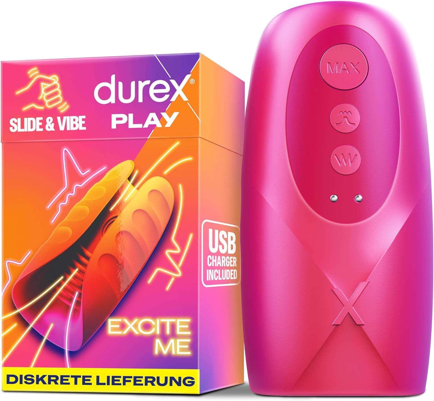 durex sexspielzeug Durex Deep & Deeper Analplug Set - 2-teiliges wasserfestes Sexspielzeug