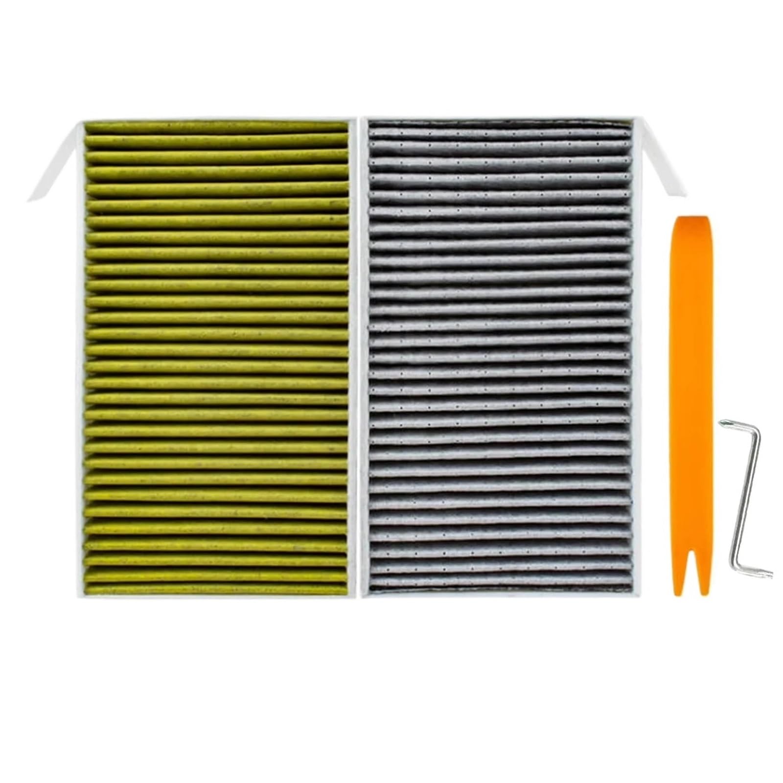 Atehden One Color Cabin Air Filter Cabin Filter Activated Carbon Air Filter Suitable Fit For Tesla Model 3 Y Cabin Air Filter Cartridge Matching Tool Air Cabin Filter