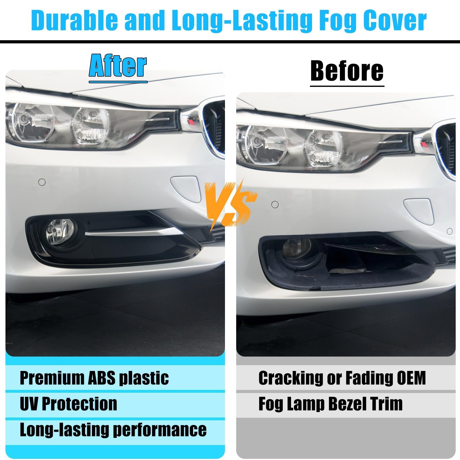 Amazon.co.jp: Jaronx BMWフォグライトカバー3シリーズF30 F31 
