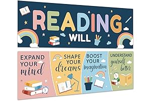 Inspiring Boho Reading Tapestry for Enlivening Classroom