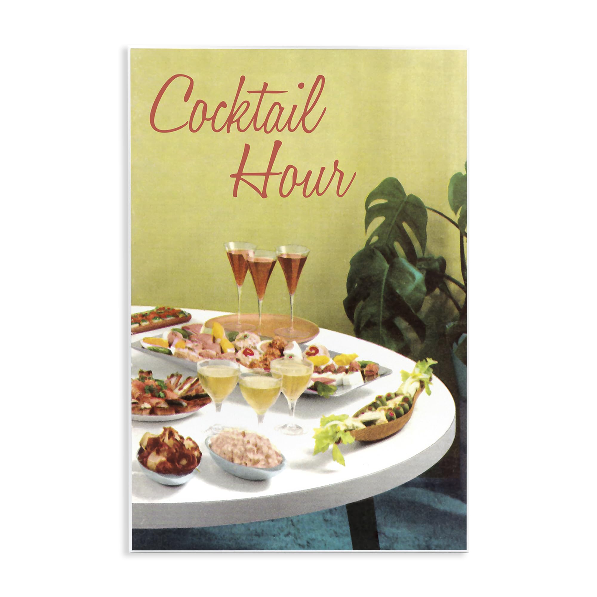 Stupell Industries Unframed 'Cocktail Hour Table Spread'| Wall Plaque Art