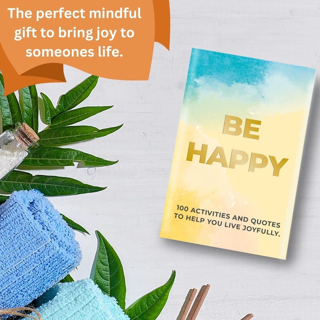 Gift Republic - Be Happy: 100 Inspirational Cards for General Sentiment, Multi, A6 - Image 3