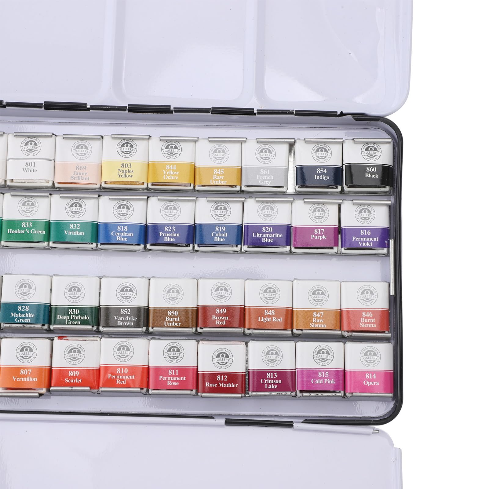 WaterColor Paint Set, Kit ad acquerello professionale, vernice ad acquerello artista, per artisti, hobbisti dilettanti e amanti D ELLa pittura (48 colori)