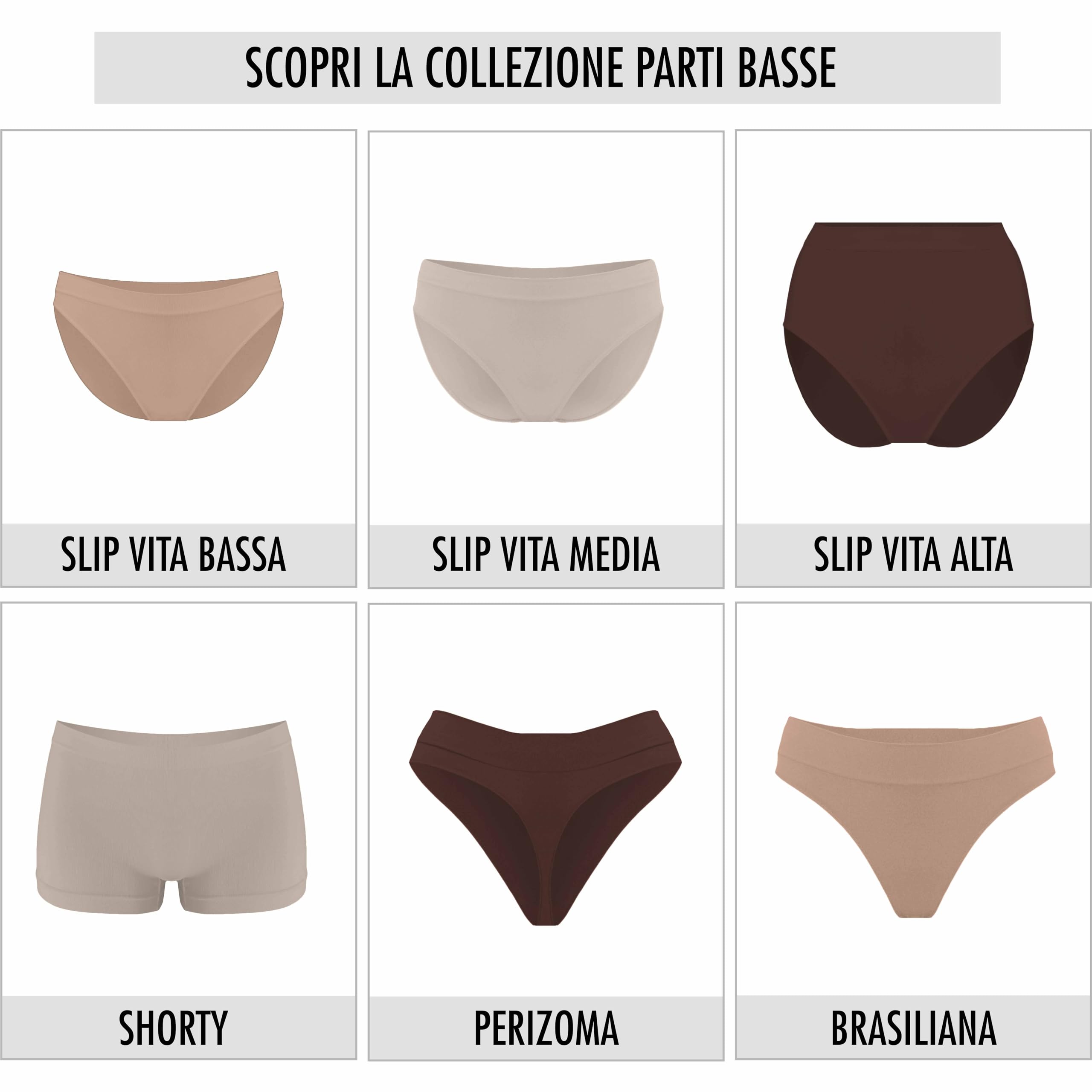 Risalti Reggiseno Senza Ferretto Spalla Stretta 3 pz - Bralette Donna in Microfibra, Brassiere Top Donna, Reggiseno Donna Elasticizzato, Intimo Donna, Senza Cuciture - Made in Italy