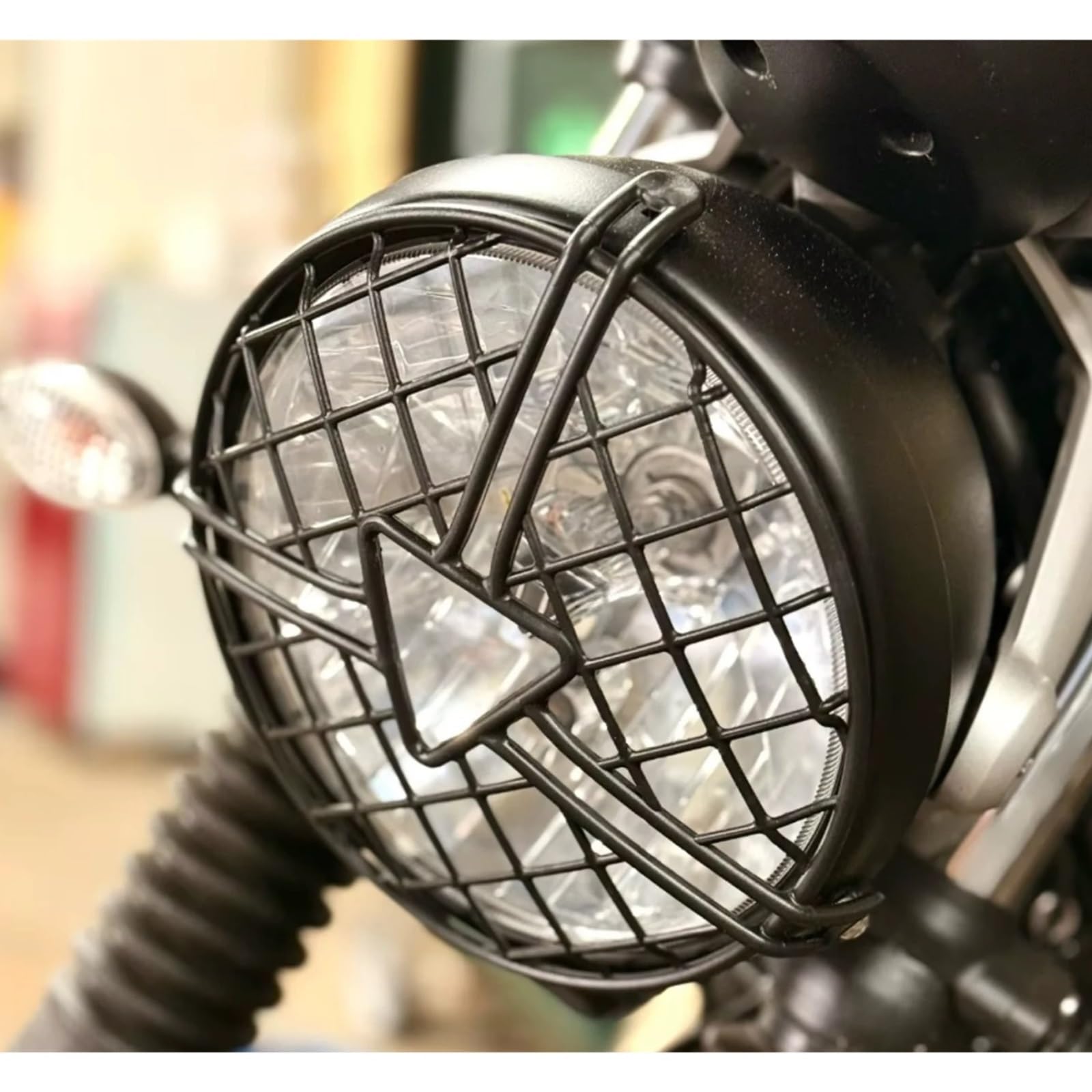 Copri Faro Moto Per Bonneville T100 T120 Accessori Moto Protezione Faro Rete Griglia