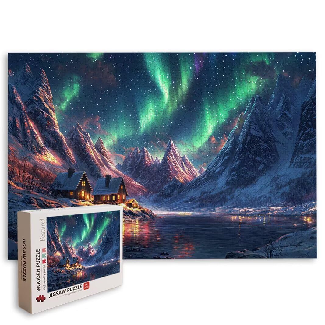 Puzzle Aurora, Puzzle 2000 Teile Erwachsene, Klassische Puzzles, Deko -8591