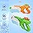 Quanquer Water Guns for Kids Adults - 3 Pack Squirt Water Toy Gun 600CC High Capacity Long Shooting Range Super Water Blaster Soaker for Summer Pool Beach Outdoor Water Fighting Party