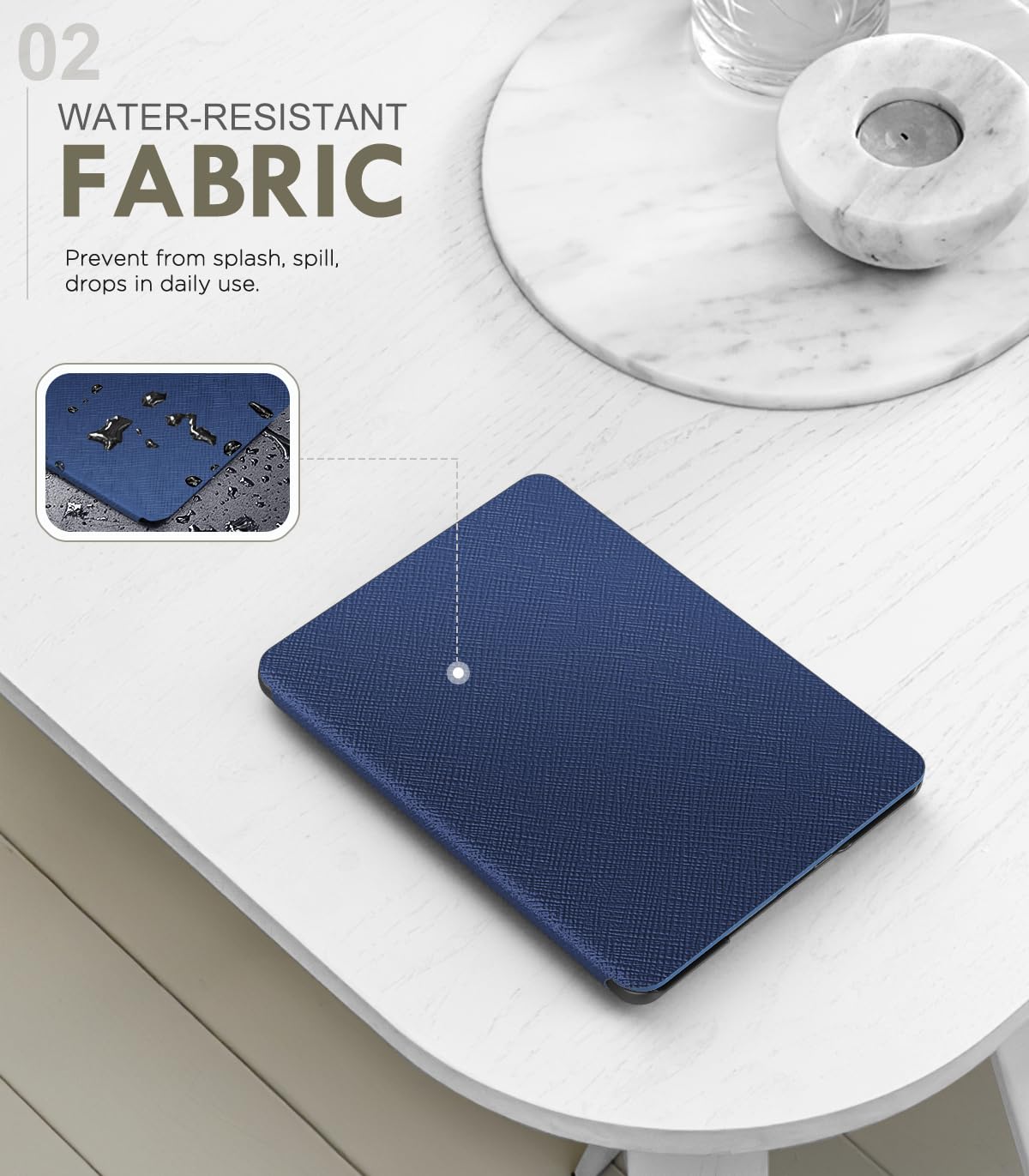 MoKo Case for All-new 7" Kindle Paperwhite 12th Generation 2024&Kindle Colorsoft Signature Edition 2024 - Image 3