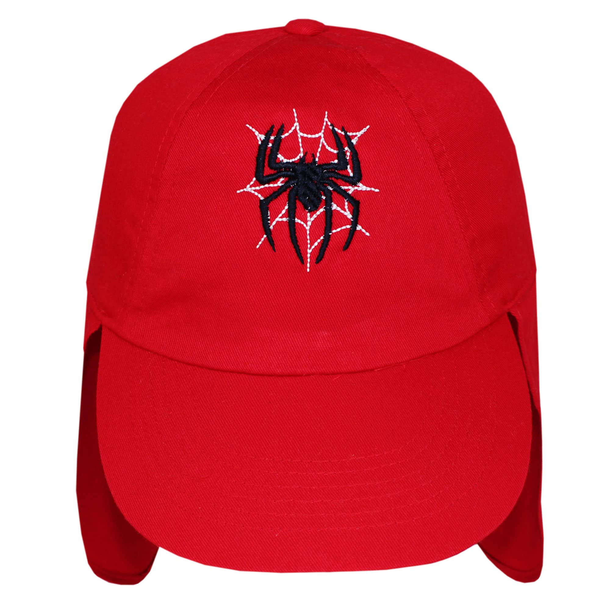 Teddyts Red Spider Web Legionnaires Sun Hat (4-8 Years) (Red), One Size