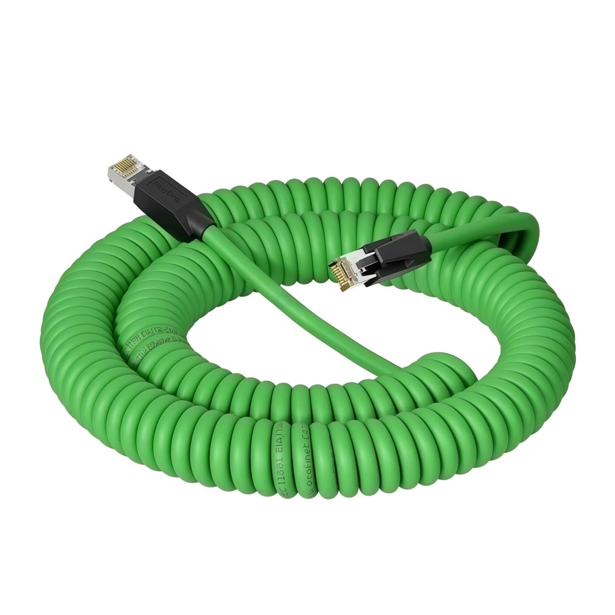 Cavo di rete industriale Cat6A, doppia schermatura ad alta flessibilità