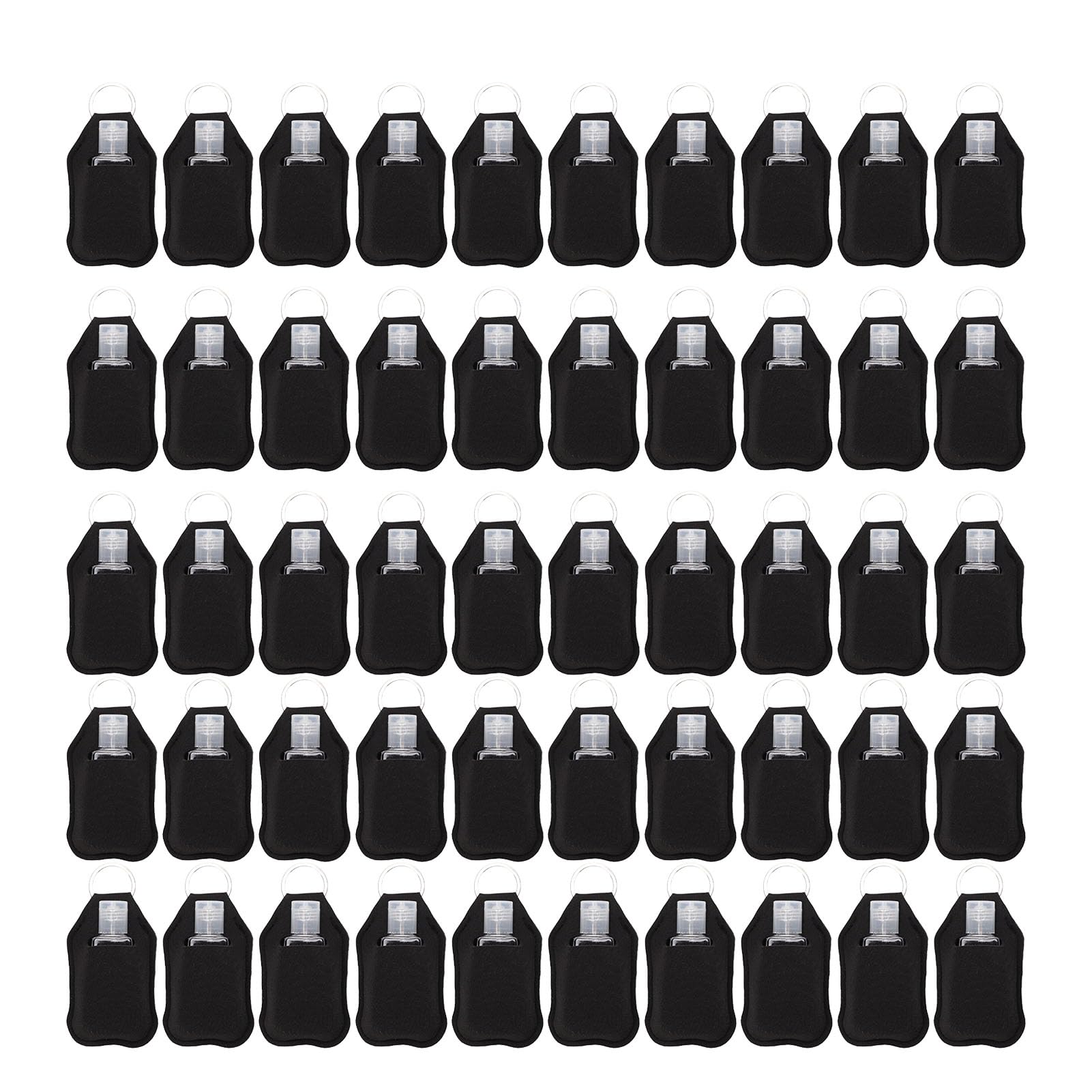 Matybobe Portachiavi Bottiglia Strizzabile 30ml Impermeabile per Viaggio