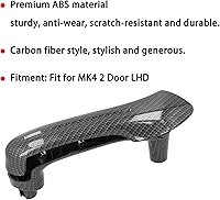 Vista 4 de Fydun Panel de interruptor de ventana interior Bisel Manija de puerta Trims 3B1867171D Reemplazo para MK4 2 puerta LHD