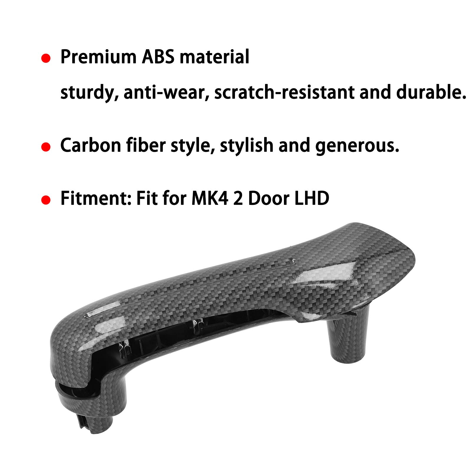 4 Piezas De Plástico ABS Para BW X3 X4 G01 G02 2018-2020 Puerta