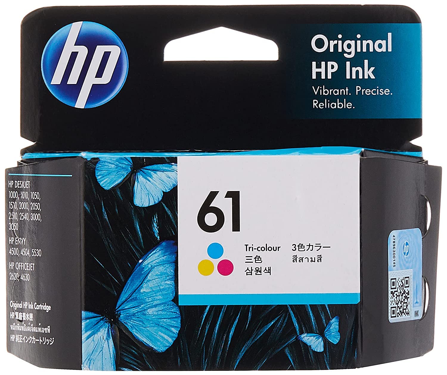Hp 61 Ink Cartridge, Tri-color [ch562wa]