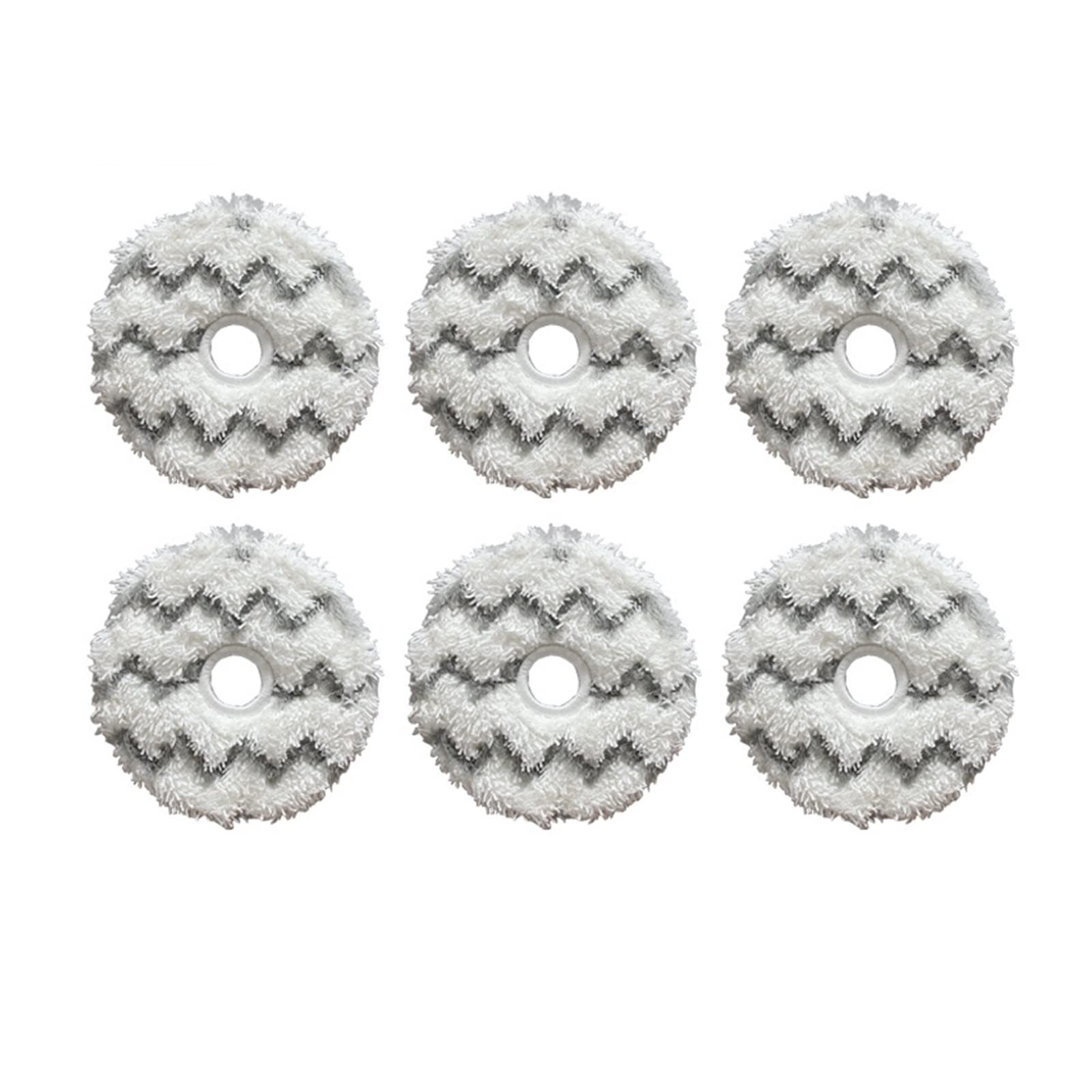 SUPENG Kompatibel mit XIAOMI Mijia K10 Pro Waschbarer Wischroboter Staubsauger Zubehör Reinigungstuch Pads Tuch Lappen Ersatz Ersatzteile (Color : 12pcs)