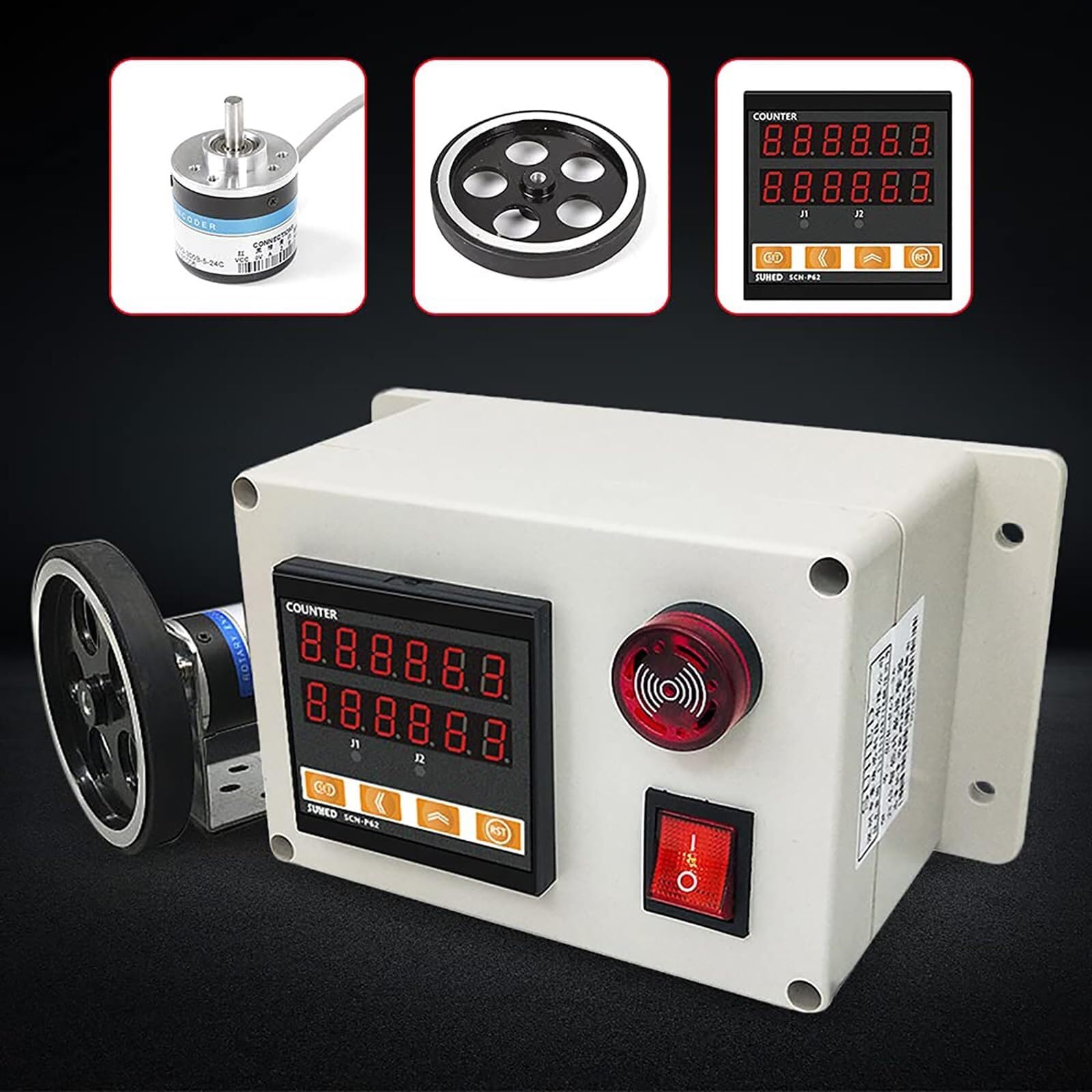 Linear Encoder Digital Distance Meter Counter, Rotary Encoder Digital ...