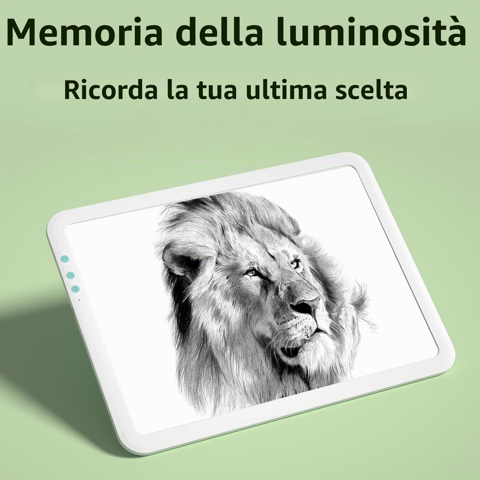 TOHETO A4 Super luminoso Ricaricabile Lavagna Luminosa per Disegnare Alimentato da una batteria al litio da 3500mAh per Weeding Vinyl Tool,Portatile Tracing Light Pad Board Box per Pittura Diamante