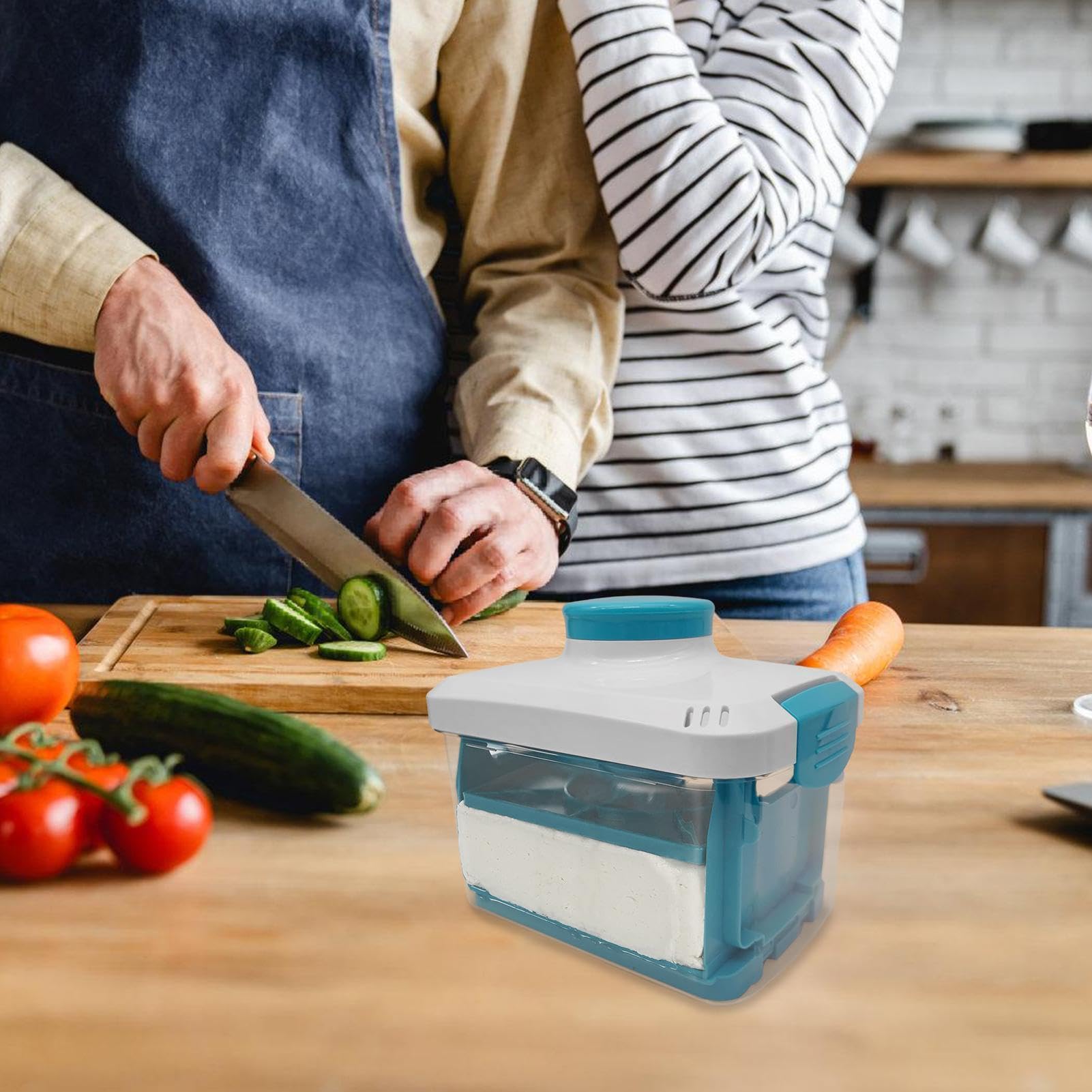 Presse-paneer – Presse à Tøfu végétalien pour accélérer l'élimination de l'eau de la soie | -fromage Prensa Para Queso | Compresseur de Tøfu rotatif | Jus de filtre d'outil de ménage de cuisine