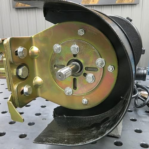 Miniatura 9 de Multitool - Amoladora de banco de cinturón de 2 x 48 pulgadas con rueda de contacto de 8 pulgadas, amoladora Knifemaker