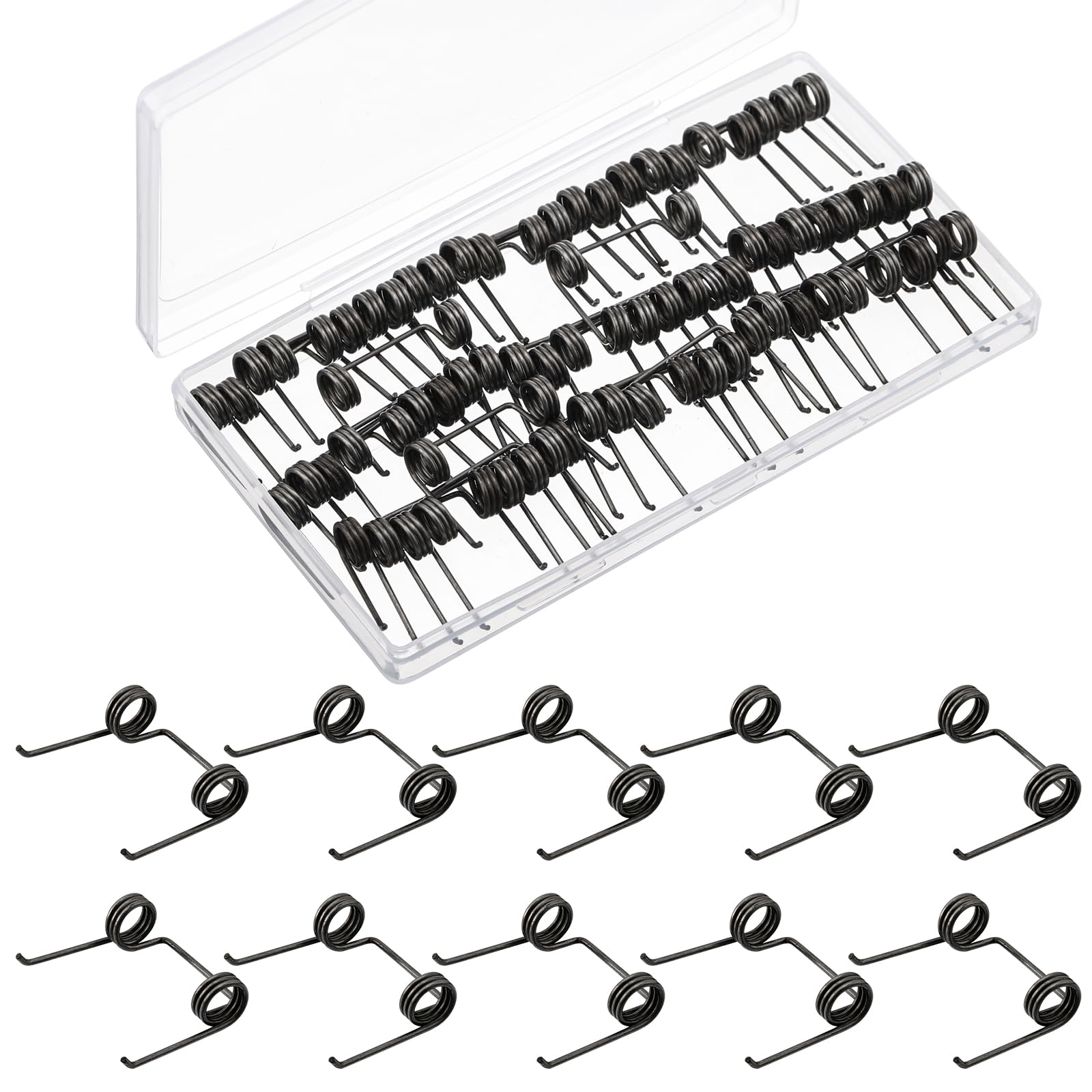 Hicarer 40 Pcs 877-761 Nailer Feeder Springs for Coil Roofing Nailer Compatible with Hitachi Nv45ab Nv45ab2 Nv50ap2 Nv50a1