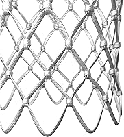 Vista 2 de Spalding Basketball Net 12 Loops Fits Standard Indoor or Outdoor Rims Basketball Hoop Net Replacement