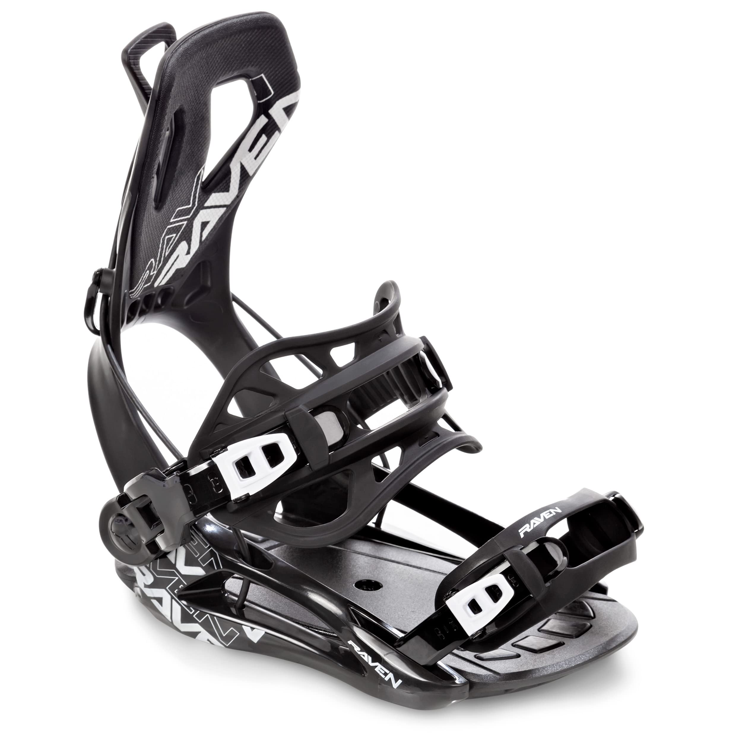 RAVEN Snowboard Set: Snowboard Dwarf + Bindung Fastec FT360 Black