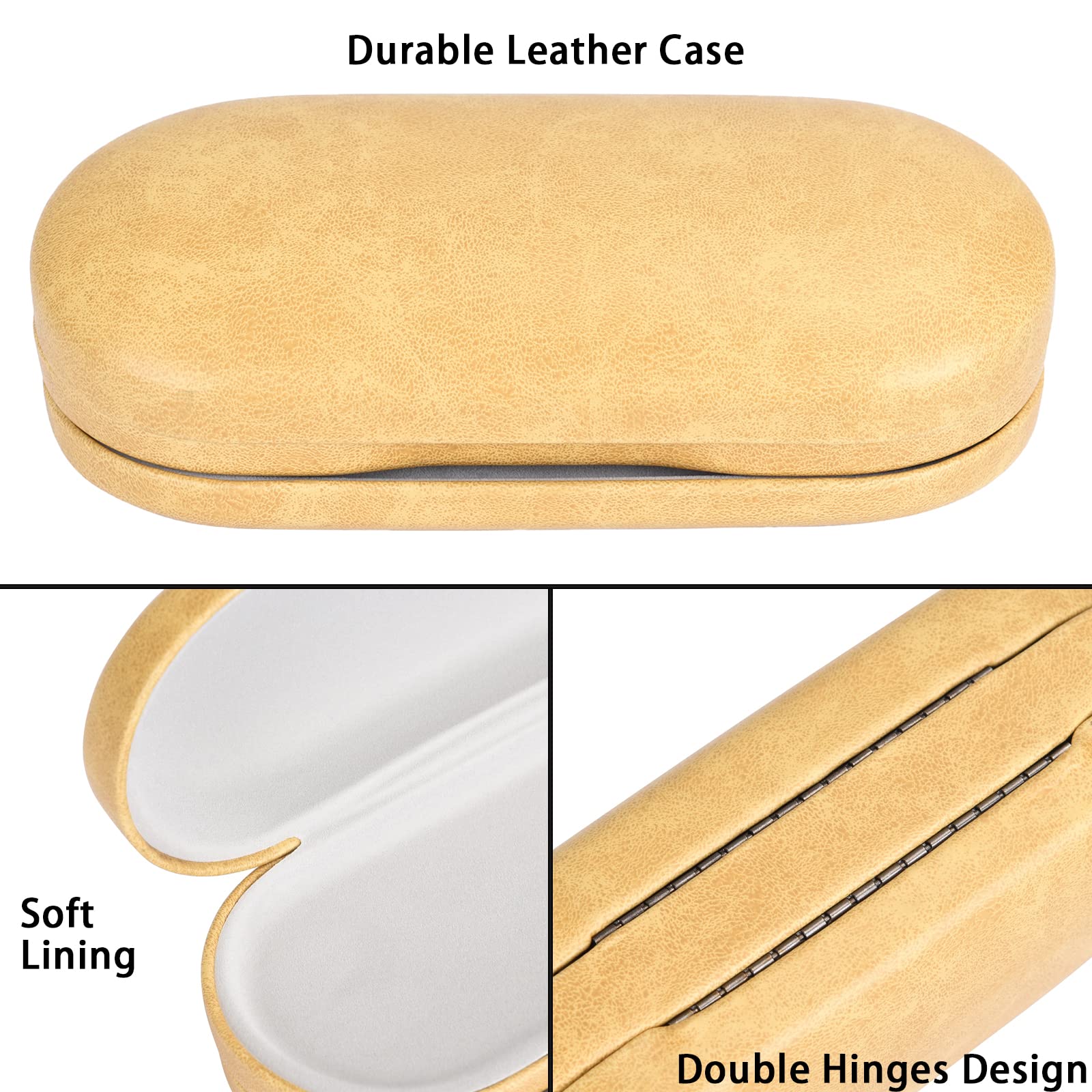 Muf 2 in 1, custodia per lenti a contatto portatile e custodia per occhiali, design doppio uso con specchio integrato, pinzette e soluzione per lenti a contatto, bottiglia inclusa per set da viaggio