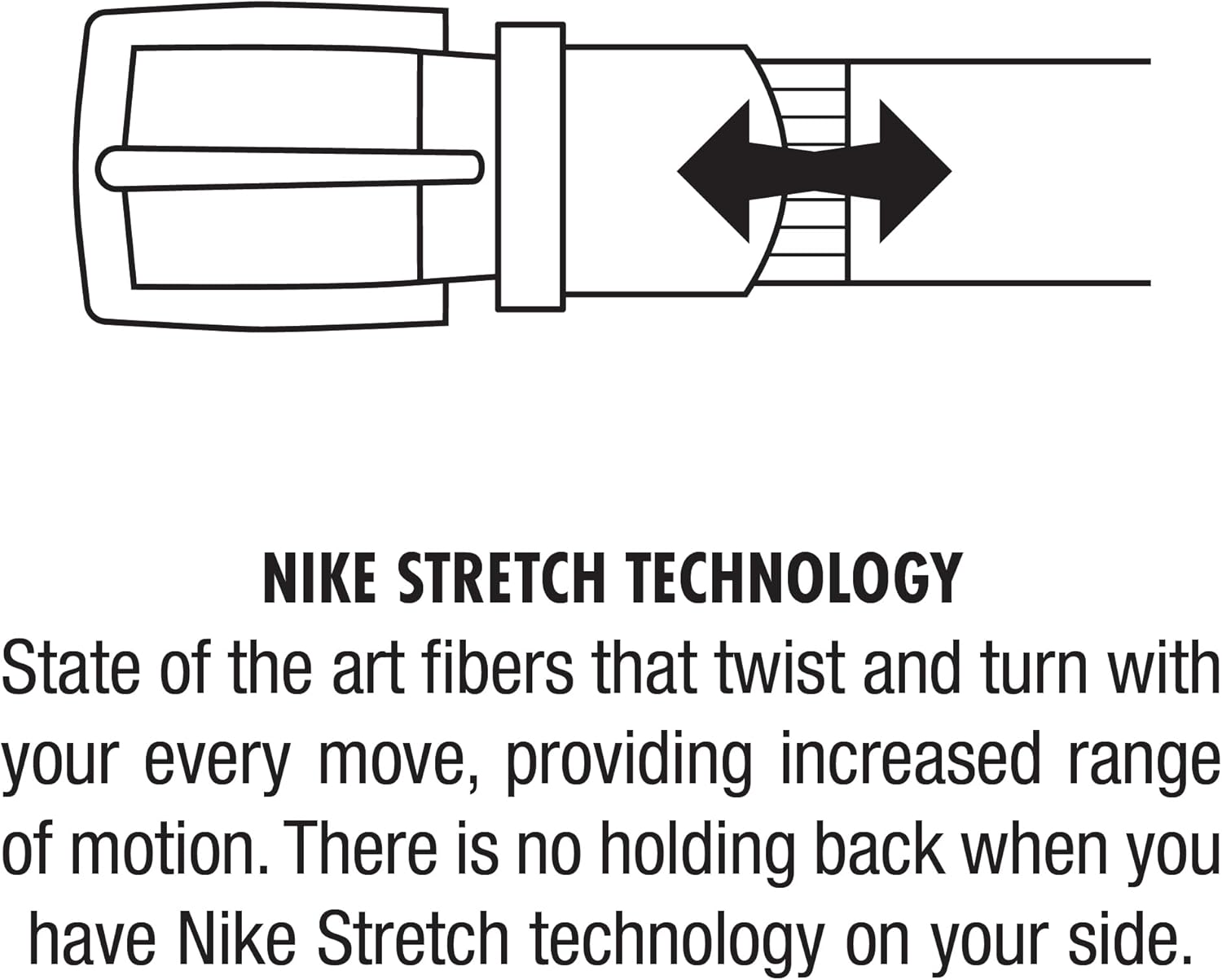 Nike mens Stretch Woven Belt - Image 6