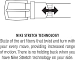 Nike Men's Stretch Woven Belt