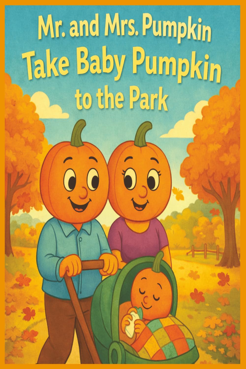 Mr. and Mrs. Pumpkin Take Baby Pumpkin to the park: A Heartwarming Tale of Baby’s First Park Day (Mr. and Mrs. Pumpkin Adventures)