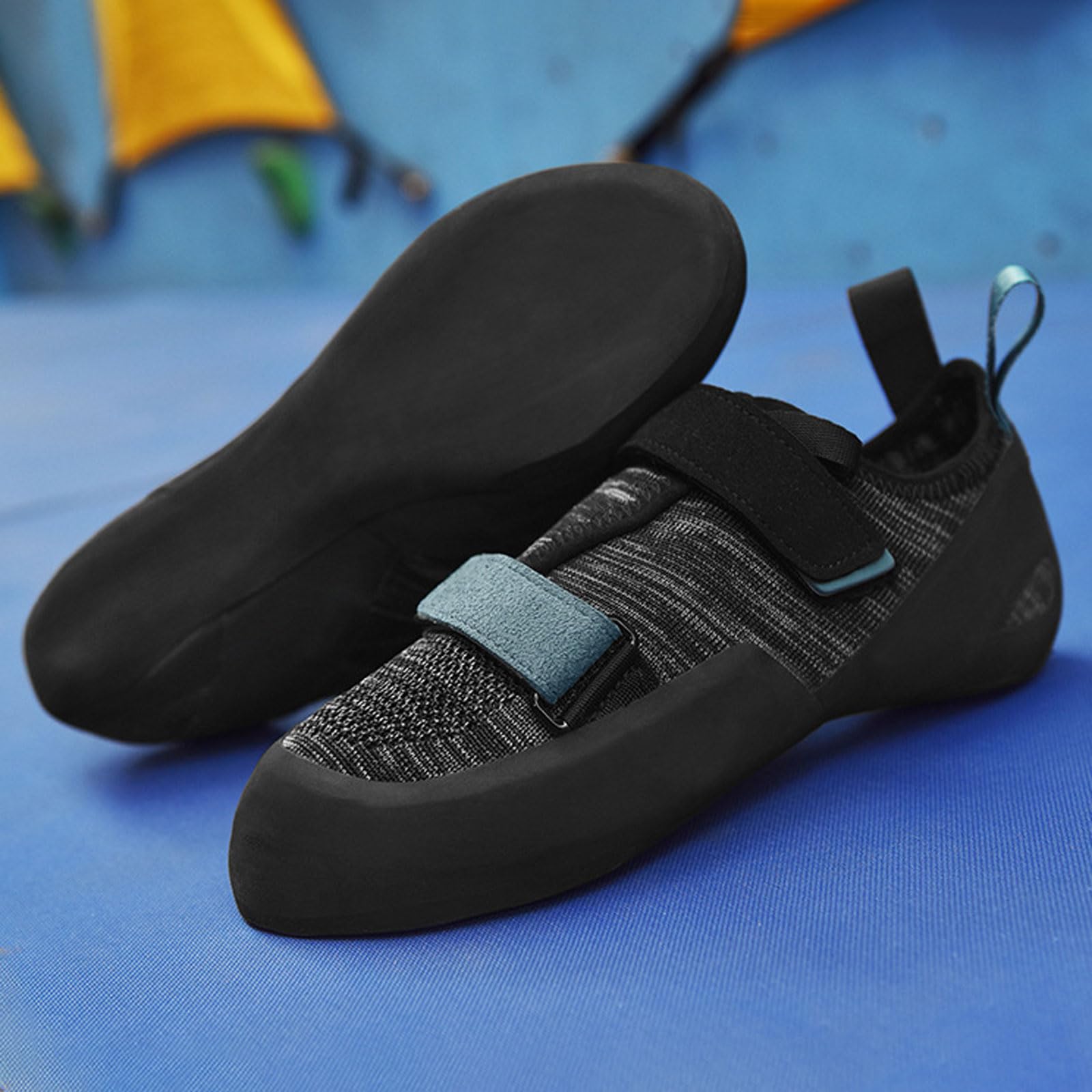Chausson Escalade,Chaussons d'escalade pour Hommes et Femmes,Chaussures d'entraînement d'escalade,Chaussures d'escalade Compactes,légères et Respirantes,pour Intérieure ou Extérieure