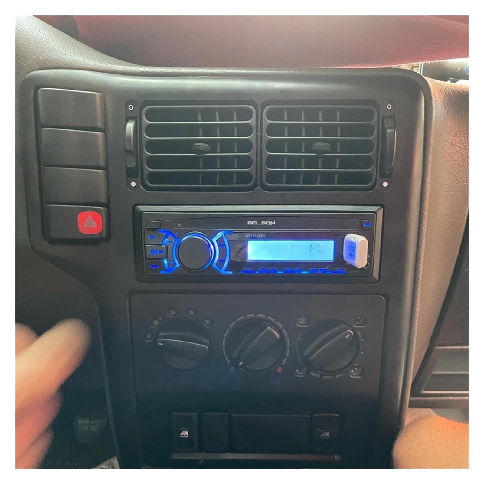 Per Polo 6N 1994-1997 Griglia Console Centrale Cruscotto Presa D'aria AC 6N1858069A 6N1858071A Auto Presa Aria Condizionata
