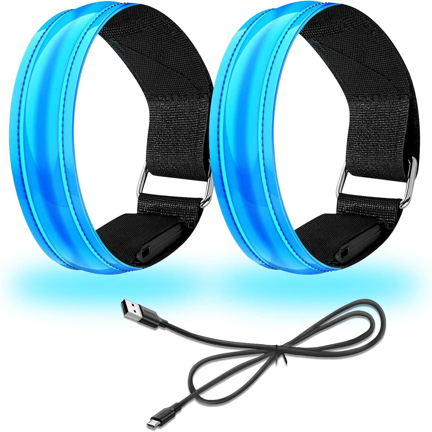 Alintor Rechargeable LED Armband, Running Gifts Accessories for Men