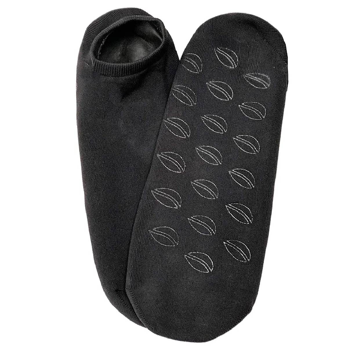 NatraCure Black Gel Moisturizing Socks - (For Dry, Cracked, Calloused Heels and Feet - Rehydrate and Reinvigorate Dry Feet)