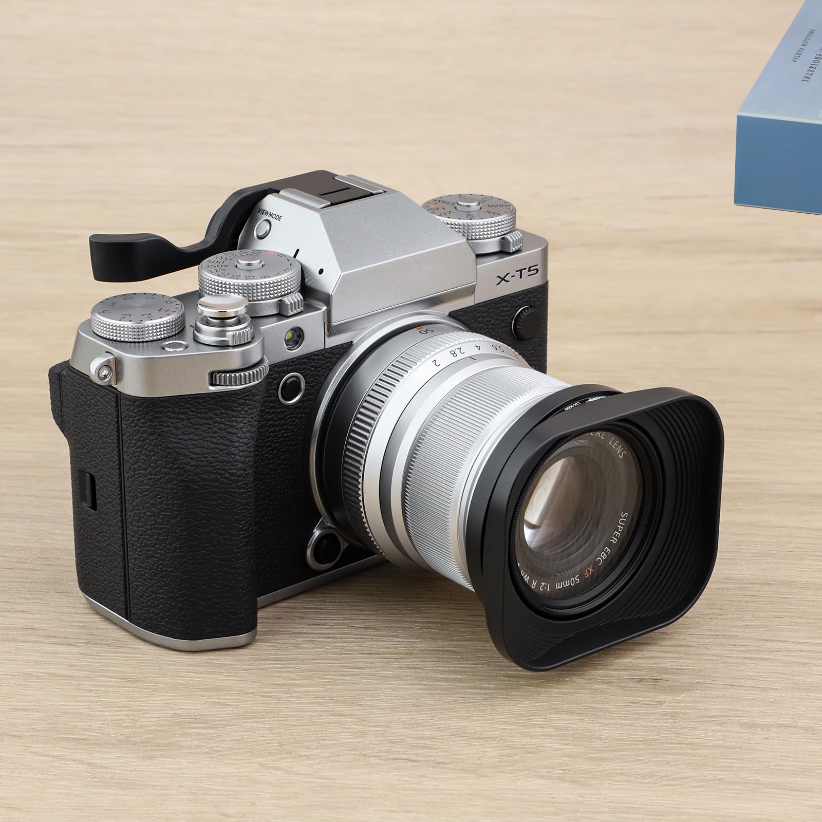 Amazon | Haoge LH-X50 バヨネットスクエアメタルレンズフード 富士