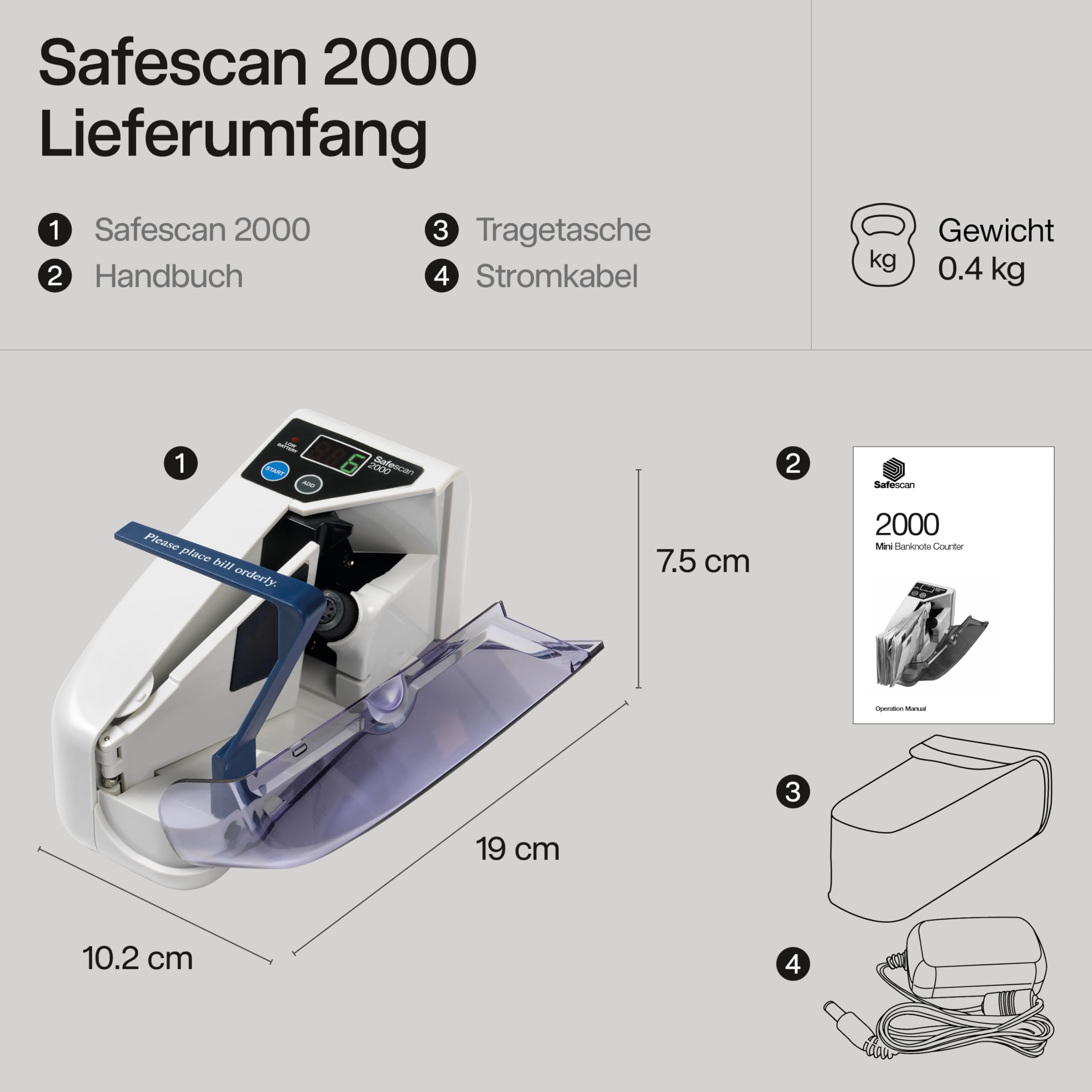 Carte Pulizia Safescan Per Contabanconote E Monetine - Confezione Manutenzione - Foto 5