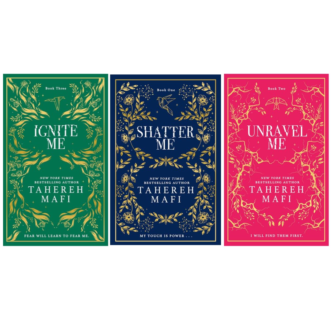 Shatter Me Collector's Edition 3 Books Collection Set By Tahereh Mafi (Shatter Me, Unravel Me and Ignite Me)