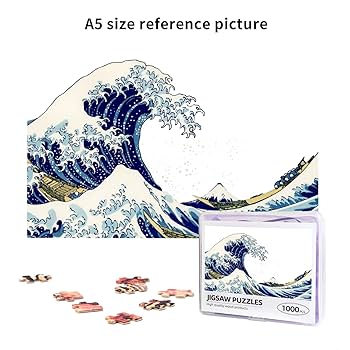 ［るい］神奈川沖浪裏 1000ピースジグソーパズル 新品未使用 Amazon.co.jp: 1000ピース ジグソーパズル 神奈川沖浪裏 葛飾