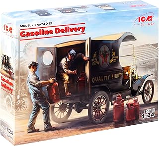 ICM 24019 - Gasoline Delivery, Model T 1912 Delivery Car with American Gasoline Loaders