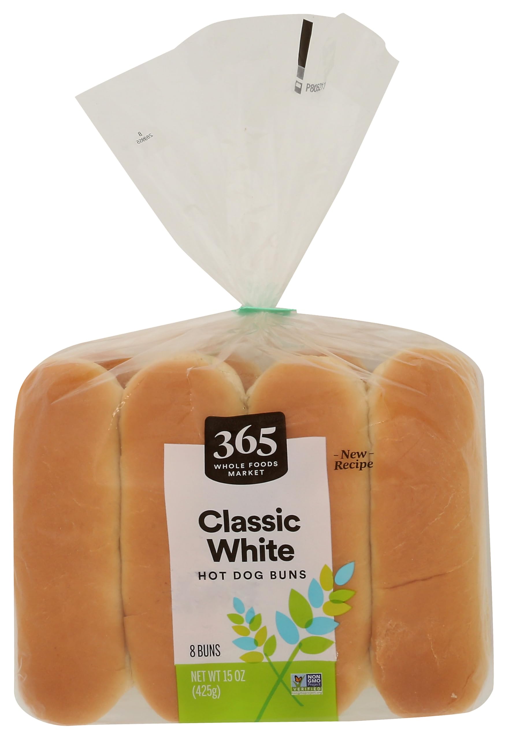 Organic Classic White Hotdog Buns