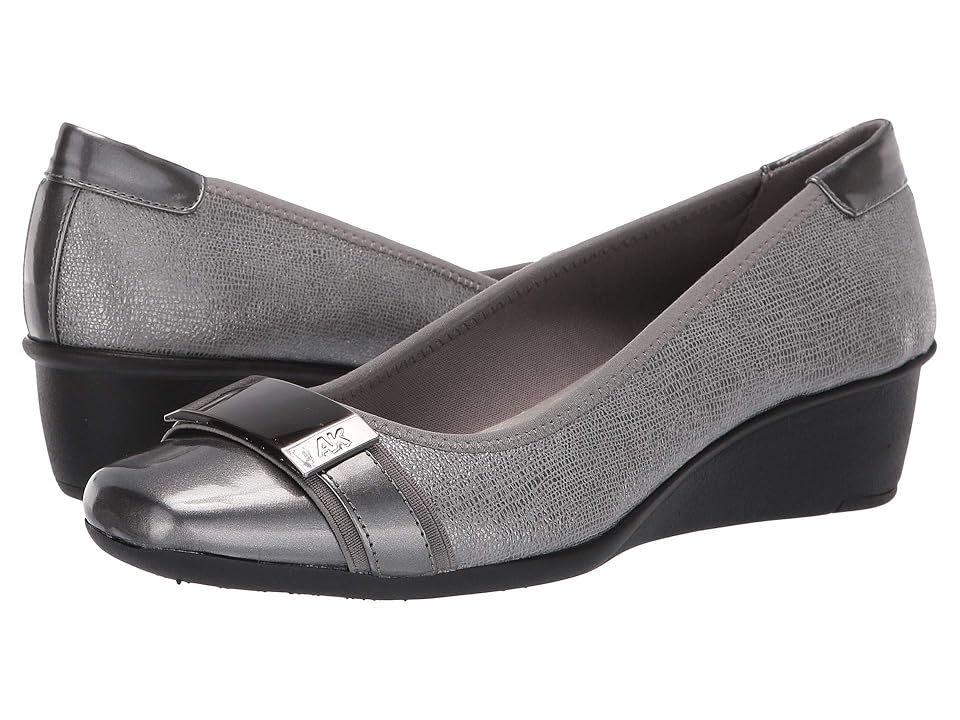 

Anne Klein Sport Waken Wedge Heel (Pewter) Women's Shoes