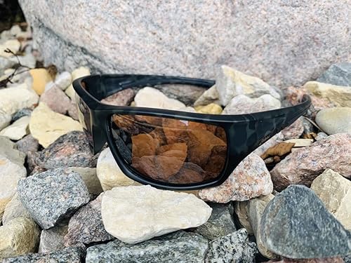 Miniatura 7 de Gafas de sol de pesca flotantes polarizadas con un marco TPX insumergible UV400 diseñado para deportes acuáticos playa kayak