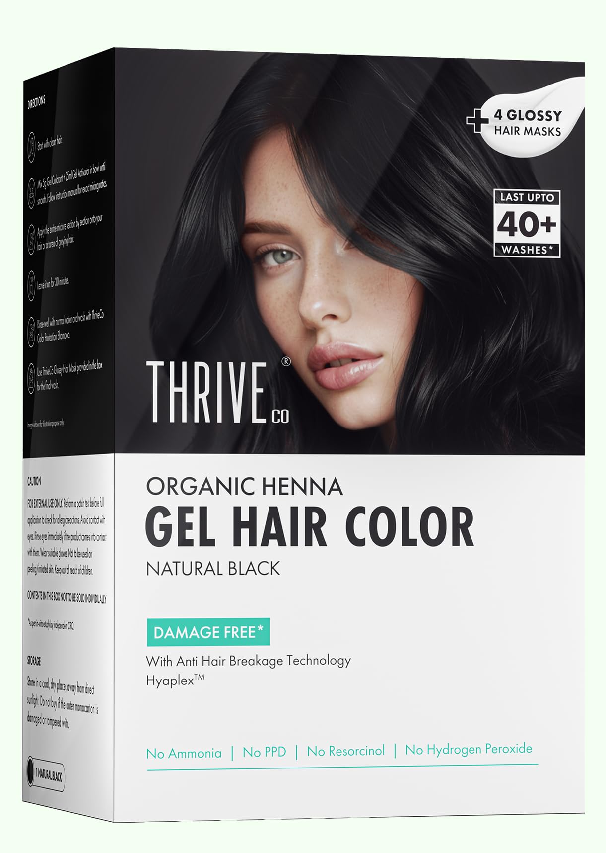 ThriveCo Organic Henna Gel Hair Color - Natural Black-image-36
