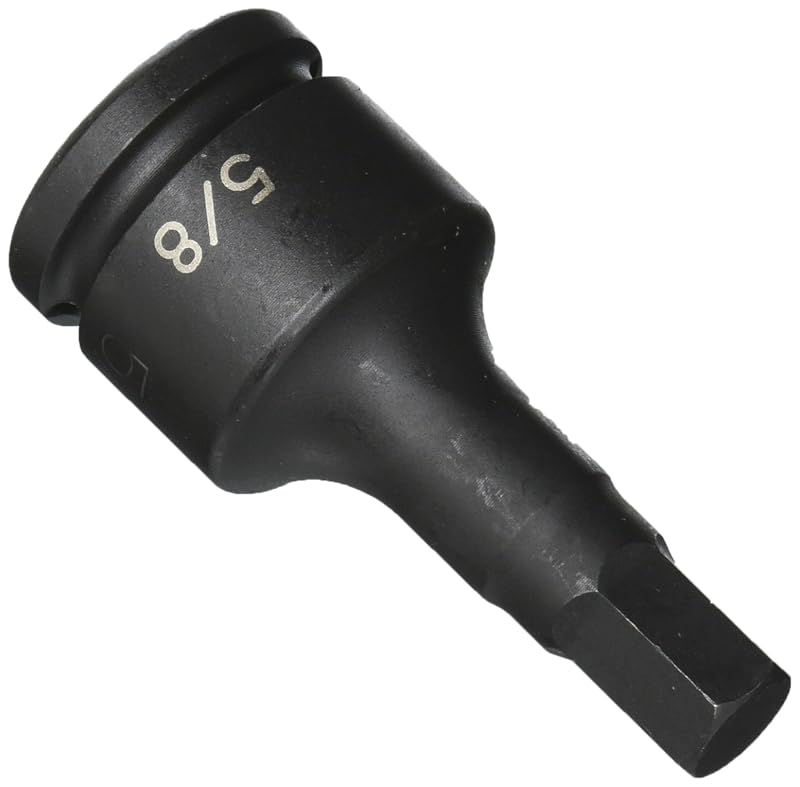 Soquete com Ponta Sextavada Grey Pneumatic 3920F, Encaixe de 3/4 pol. e Hexagonal de 5/8 pol.