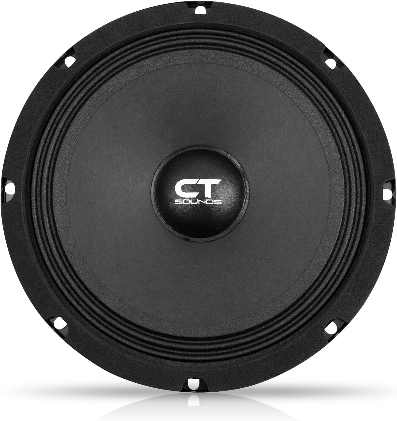 CT Sounds TROPO8-4 8” Shallow Mount Midrange Speaker, 200 Watts RMS, Each