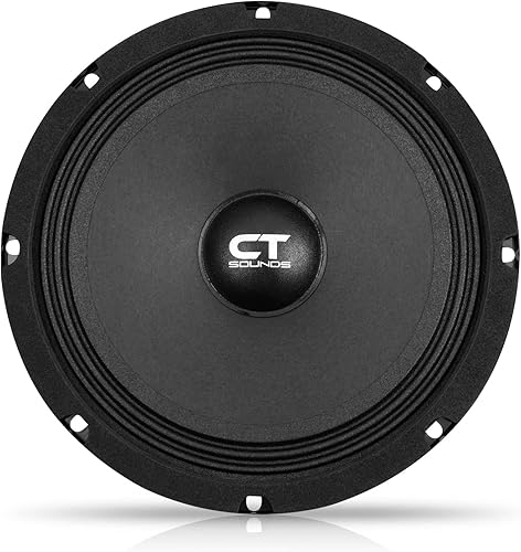 Miniatura 2 de CT Sounds TROPO8-4 Altavoz de rango medio de montaje superficial de 8 pulgadas, 200 vatios RMS, cada uno