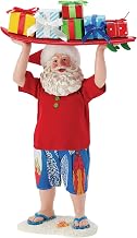 Department 56 Possible Dreams Santa by The Sea in a Pinch Figurine, 14 Inch, Multicolor