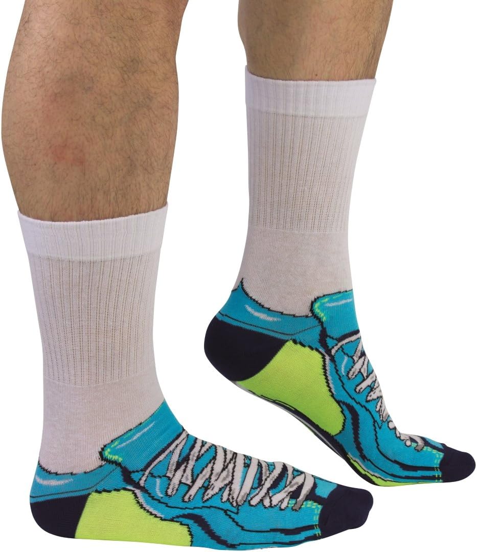 Cockney Spanieltrendaffe Cockney Spaniel Fun Socks for Men- Trainer (US 7-12)